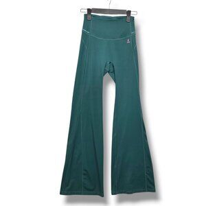 Fanka Beyond Nude Flare Leggings Womens Small Bistro Green Shapewear